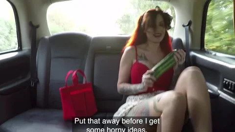 FakeTaxi.com: Inked Alexxa Vice giving head for John