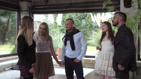 EvilAngel: Straight Foursome Frenzy